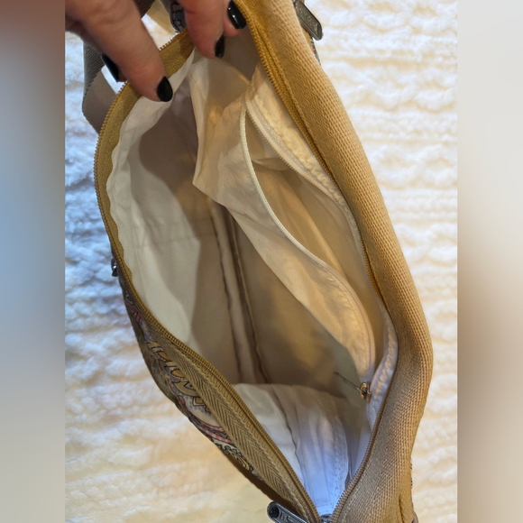 LeSportsac Classic Hobo Crossbody Bag + Matching Pouch | Paisley Print | Travel - Picture 4 of 7